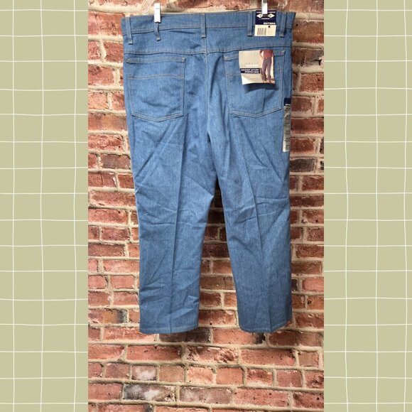 Vintage Men's KMART Basic Editions Comfort Action Stretch Denim Jeans  40 x 29 - Picture 2 of 9
